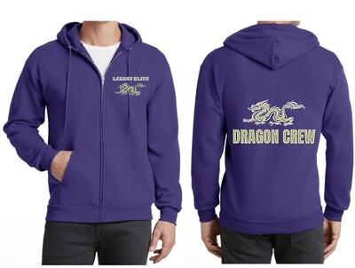 Dragon Crew Zip Up Hoodie