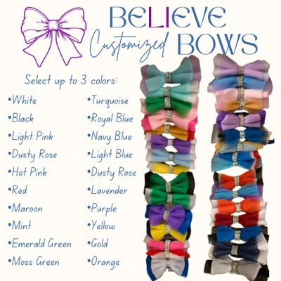 beLIeve bows