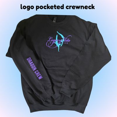 Logo Pocketed Crewneck