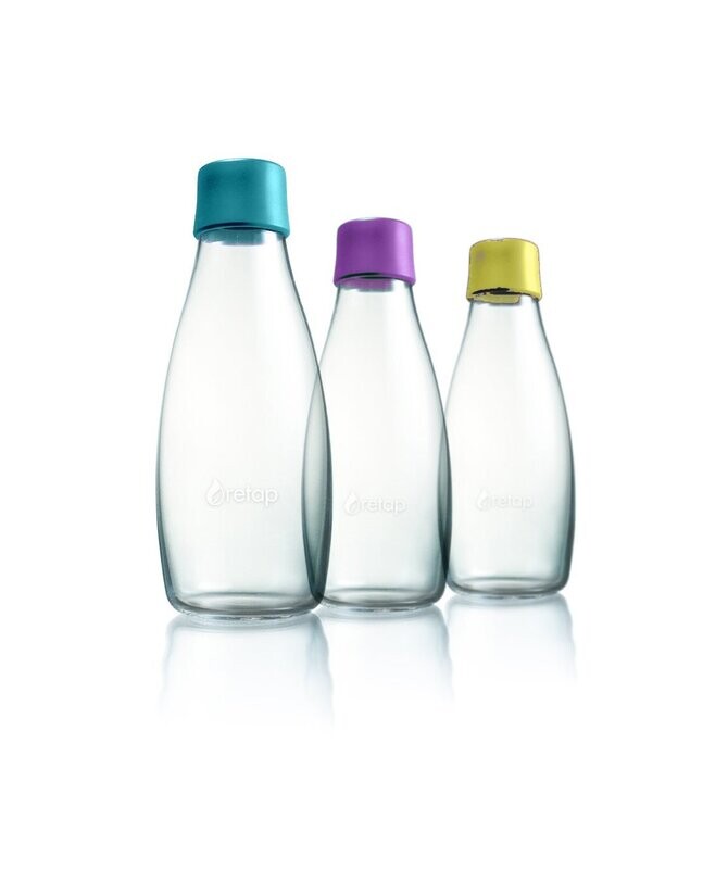 Wasserflasche von Retap© 0,8l