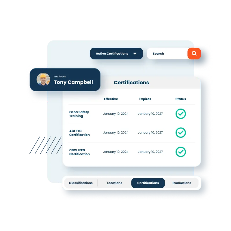 Employee Safety Certification Expiration Tracker