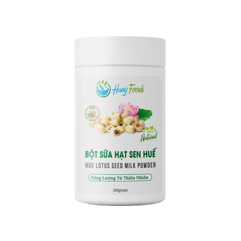 Hungfoods - BỘT DINH DƯỠNG Hạt sen Huế - 500g