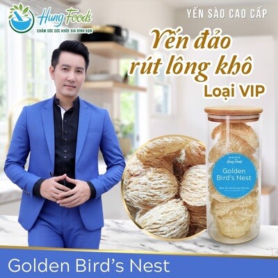 Hungfoods - Yến Đảo Thiên Nhiên Rút Lông Khô Loại VIP (50g)