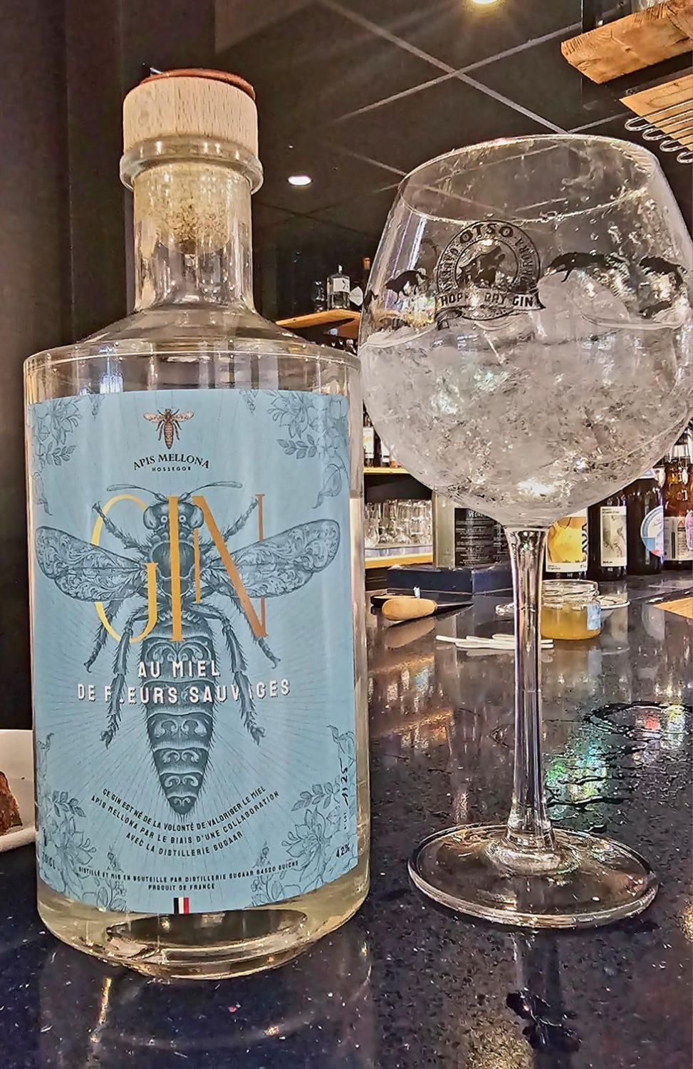 Gin au miel de fleurs sauvages