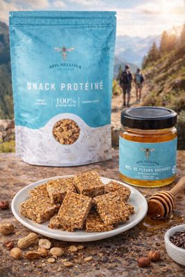 Snacking Proteiné aux cacahuètes 100% végétal - sans gluten