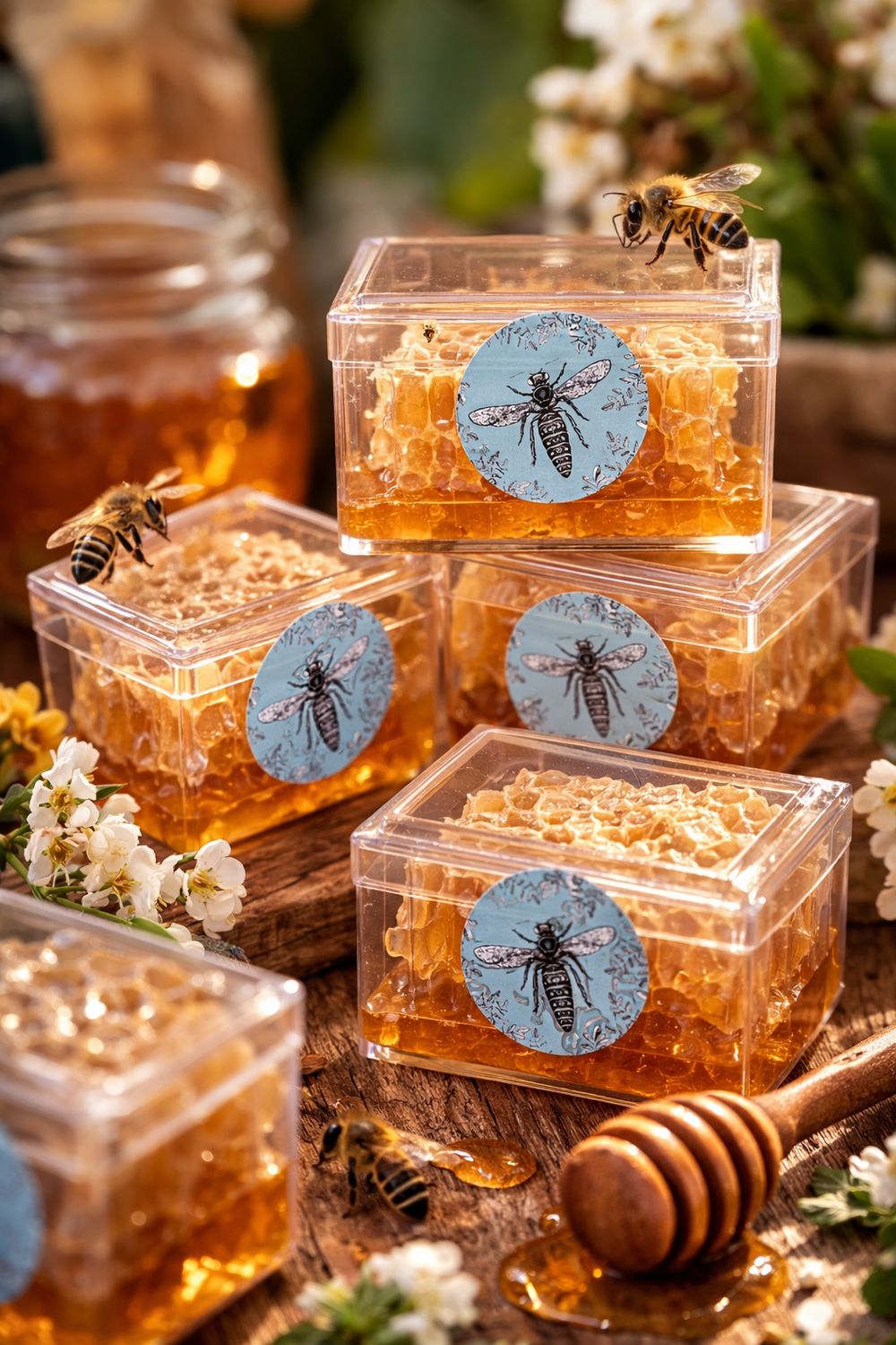 Miel en rayon Miel en rayon