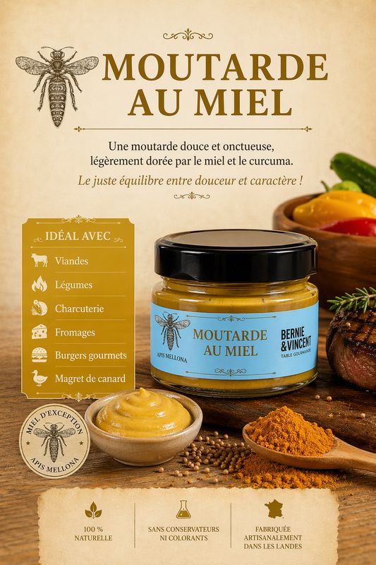 MOUTARDE AU MIEL