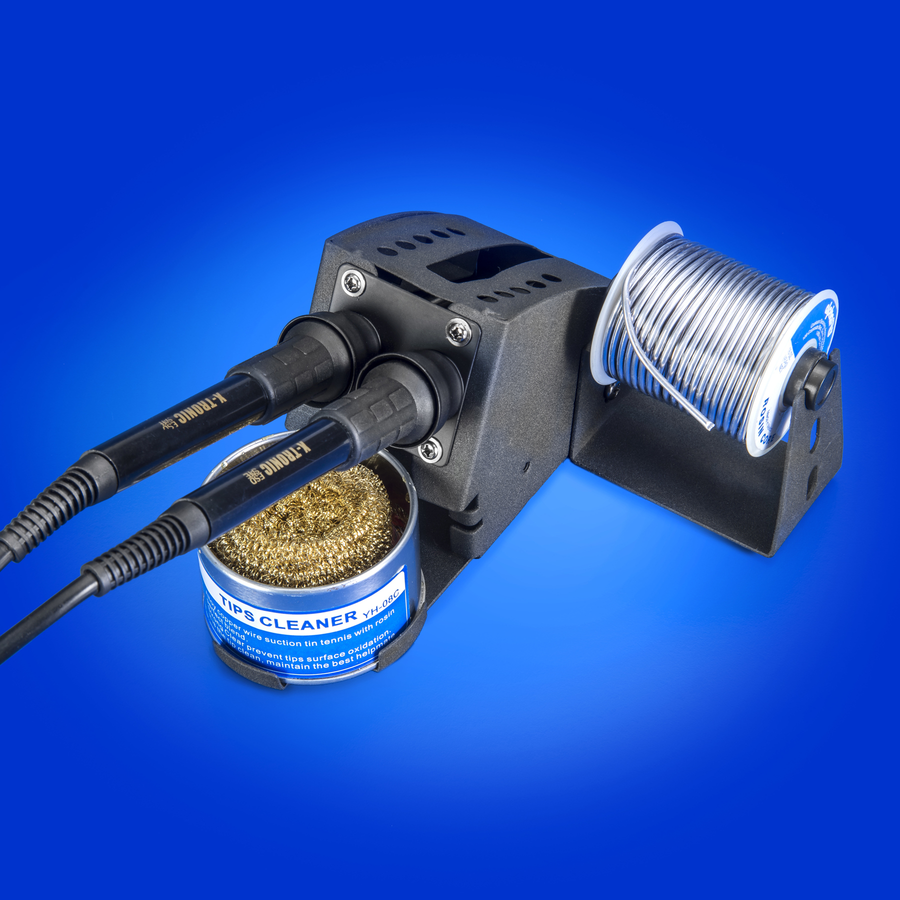 XTronic 8010XTS Dual Soldering Iron Station Complete Kit ESD Safe