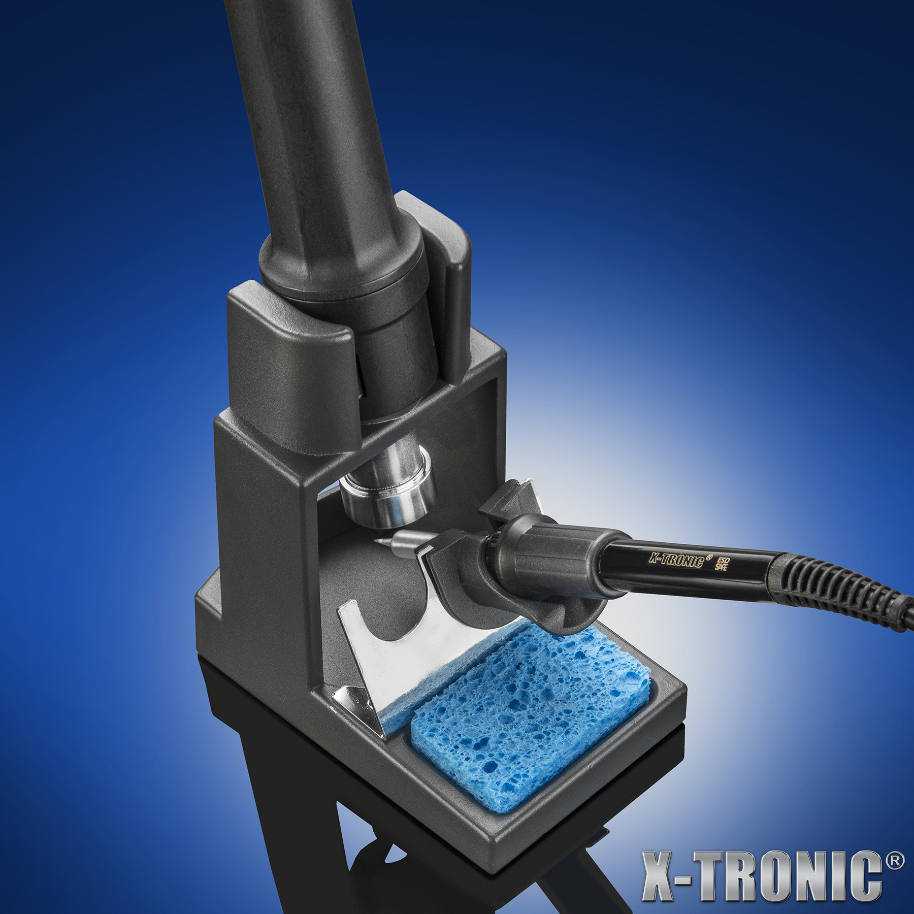 X-Tronic 4040-PRO-X • Platinum Series • 700 Watt Hot Air Rework Soldering Iron Station • Brushless DC Vortex Blower Air System • C/F Conversion, 0-30 Min Sleep, Calibration &amp; Auto Cool Down Features!