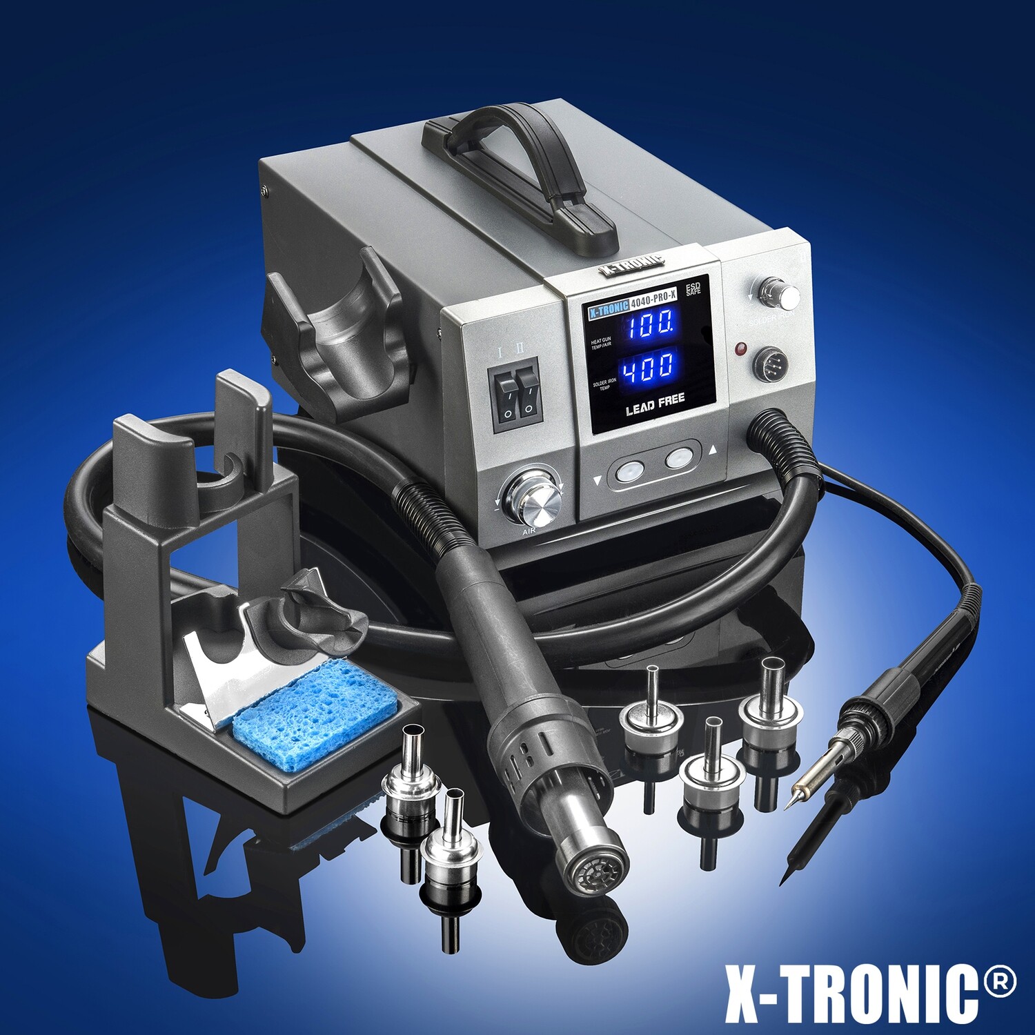 4040-PRO-X Hot Air Rework and Soldering Station & Parts