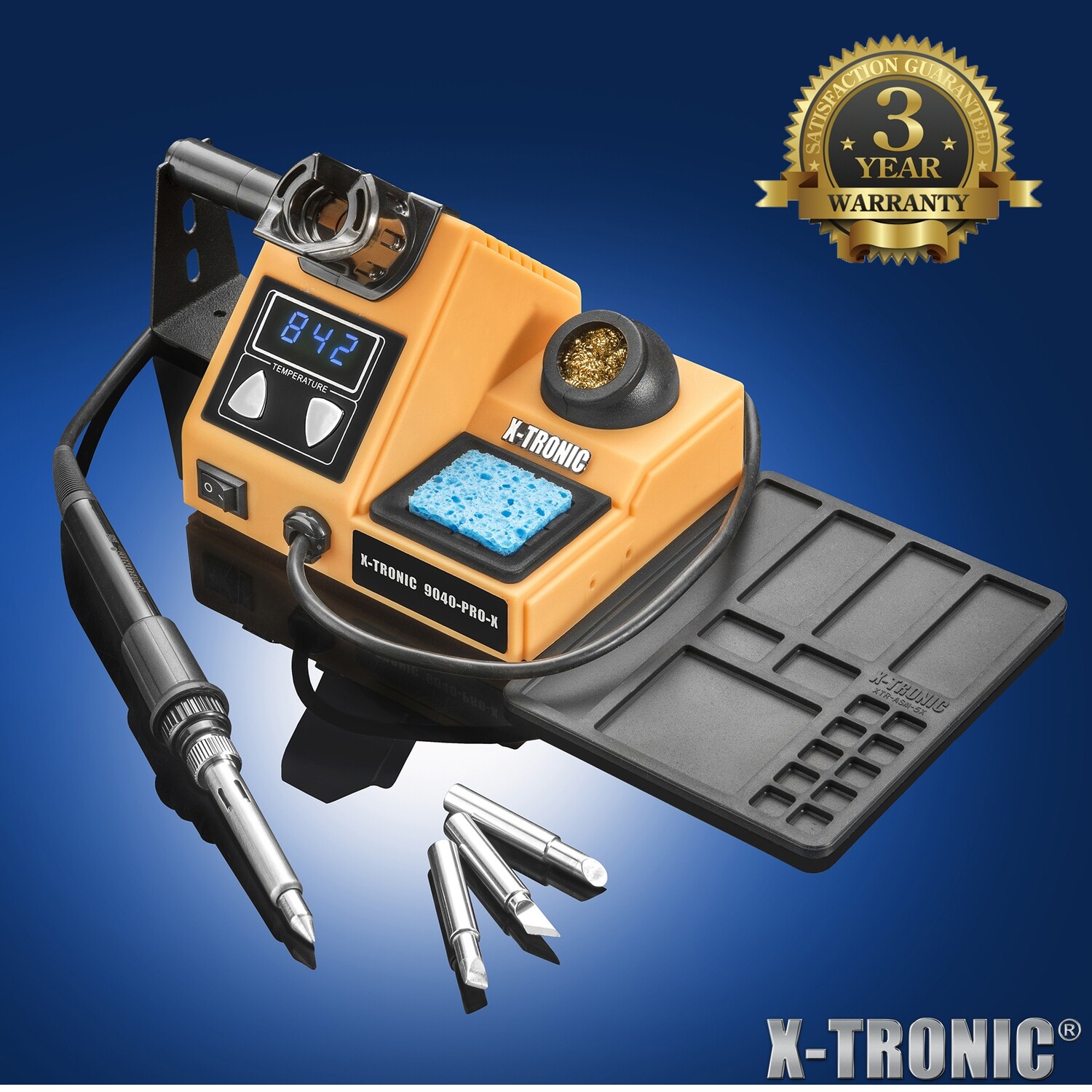 X-Tronic 9040-PRO-X Heavy Gauge Wire Soldering Station