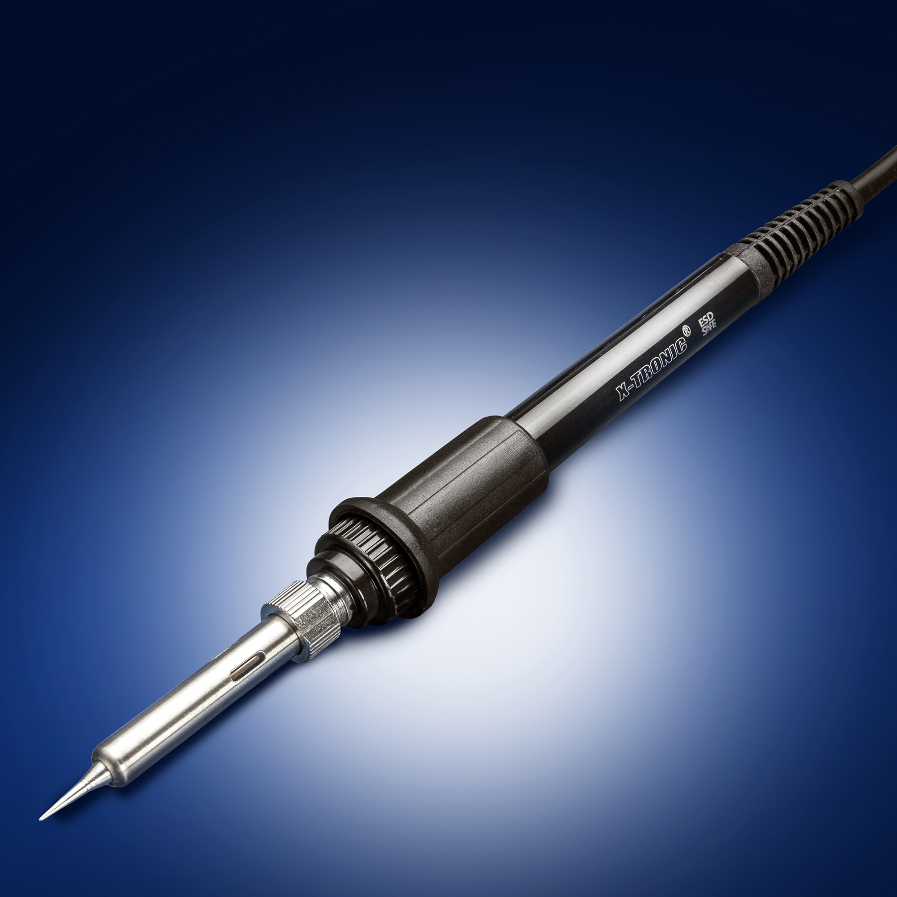 X-Tronic 4008-PRO-X • 75 Watt Soldering Iron Station w/ PID Technology • Features: 0-30 Minute Sleep Timer, °C/°F Conversion, and a Mute/Unmute Func! • Accesories: 5 Extra Tips, 60/40 Solder, and More