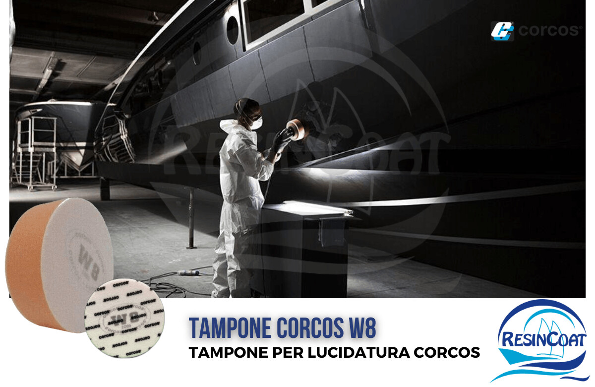 Tampone per Lucidatura Arancio Corcos W8