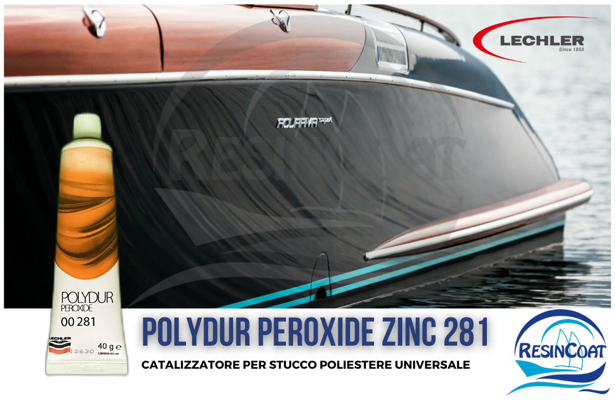 LECHLER Stucco Metallico per CARROZZERIA POLYDUR 04380 kg 1.3 con  CATALIZZATORE : : Auto e Moto