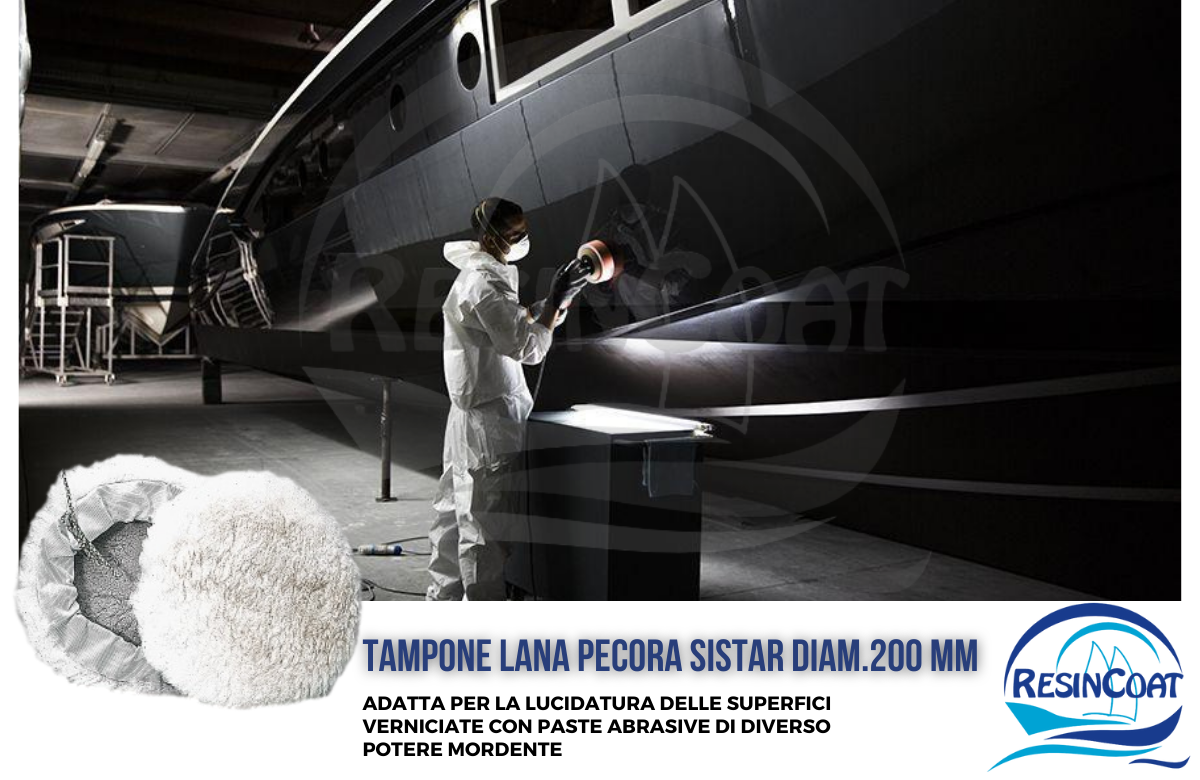 Tampone Lana Pecora Sistar DIAM.200 MM