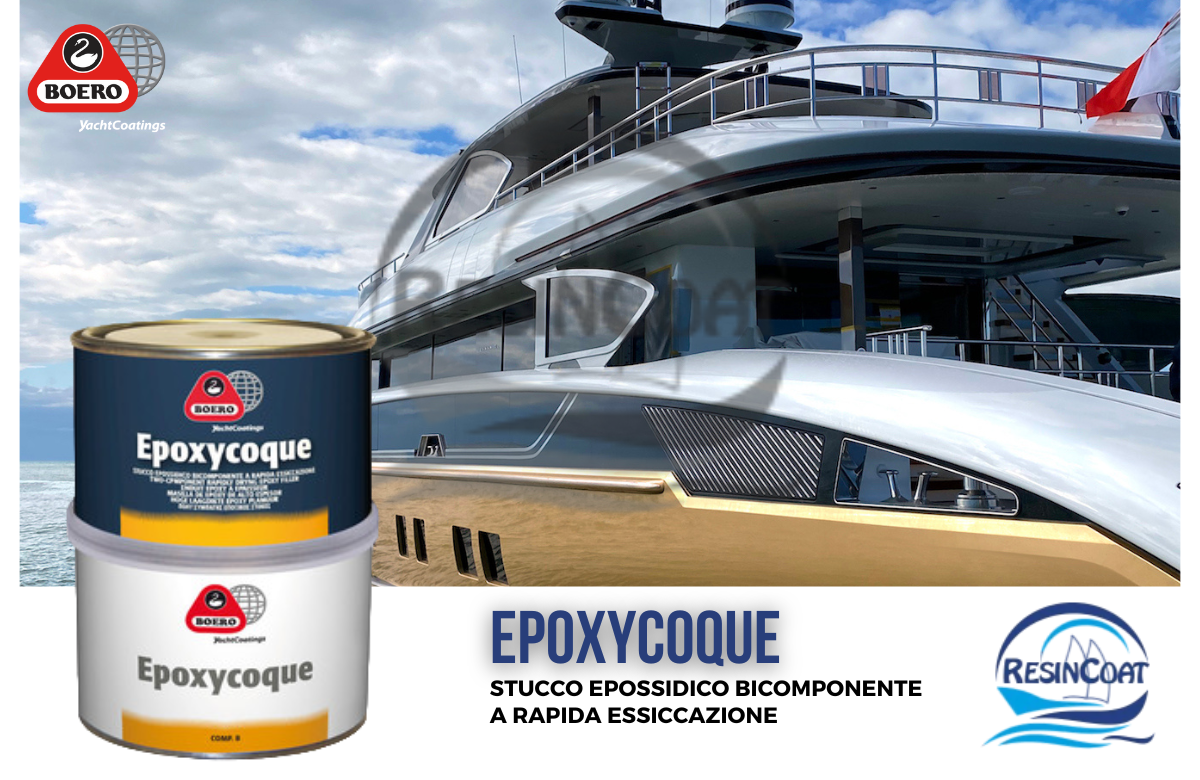 Epoxycoque Stucco Epossidico Bicomponente a Rapida Essiccazione ML 500