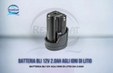 Batteria BLI 12V 2.0AH Agli Ioni Di Litio FF GROUP - 41310