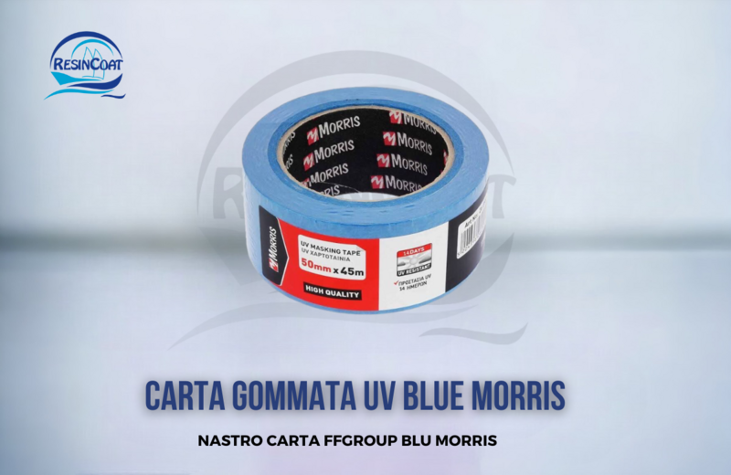 Carta Gommata UV Blue Morris