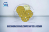 Disco Abrasivo velcrato Sait 5G D.150mm