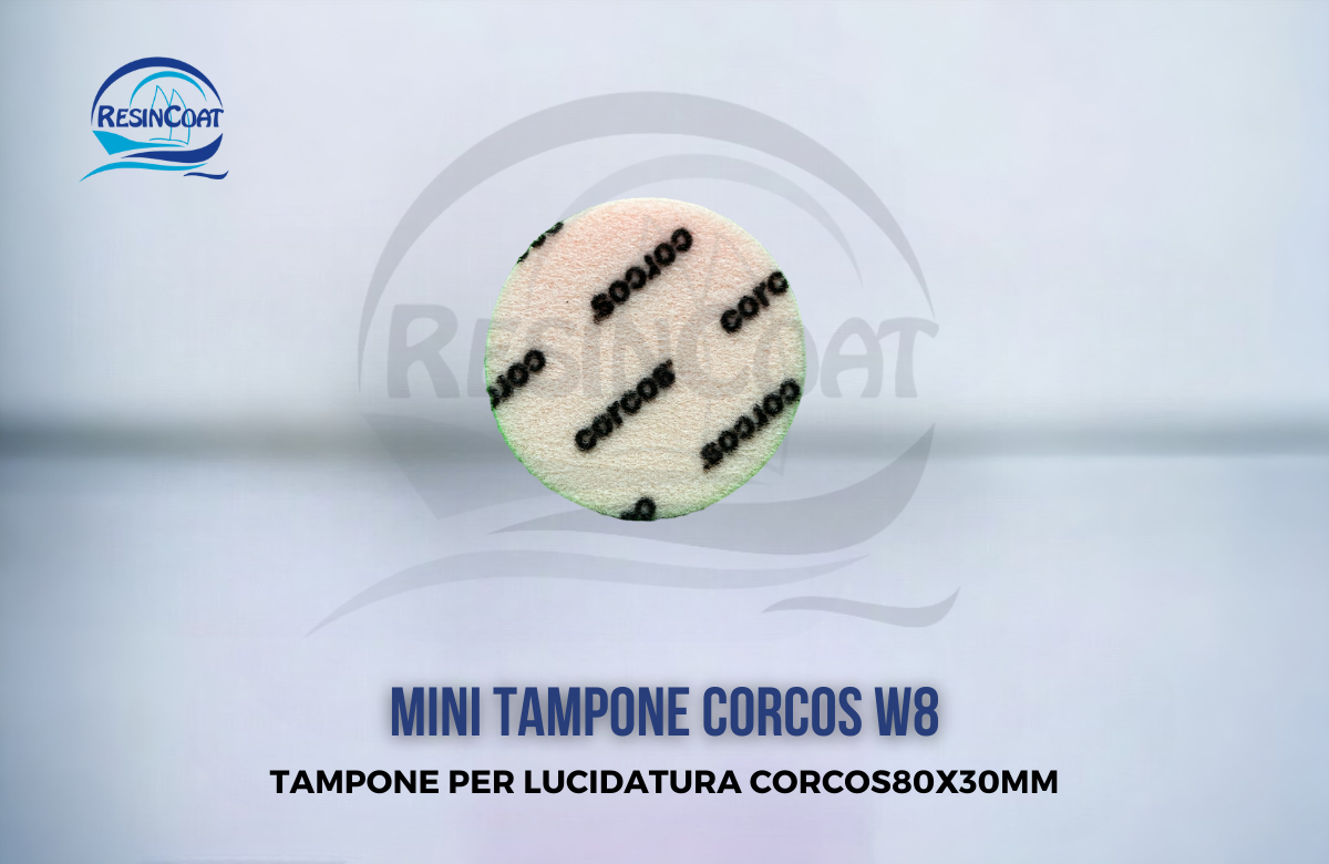 Tampone Per Lucidatura Arancio Corcos W8 Mini - 80X30MM