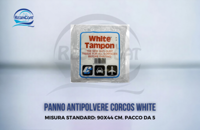 Panno Anti polvere Corcos White Tampon 90X44 CONF. 5 PZ