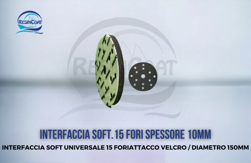 Corcos Interfaccia Soft Levigatura a Strappo D.150  Spessore 10MM