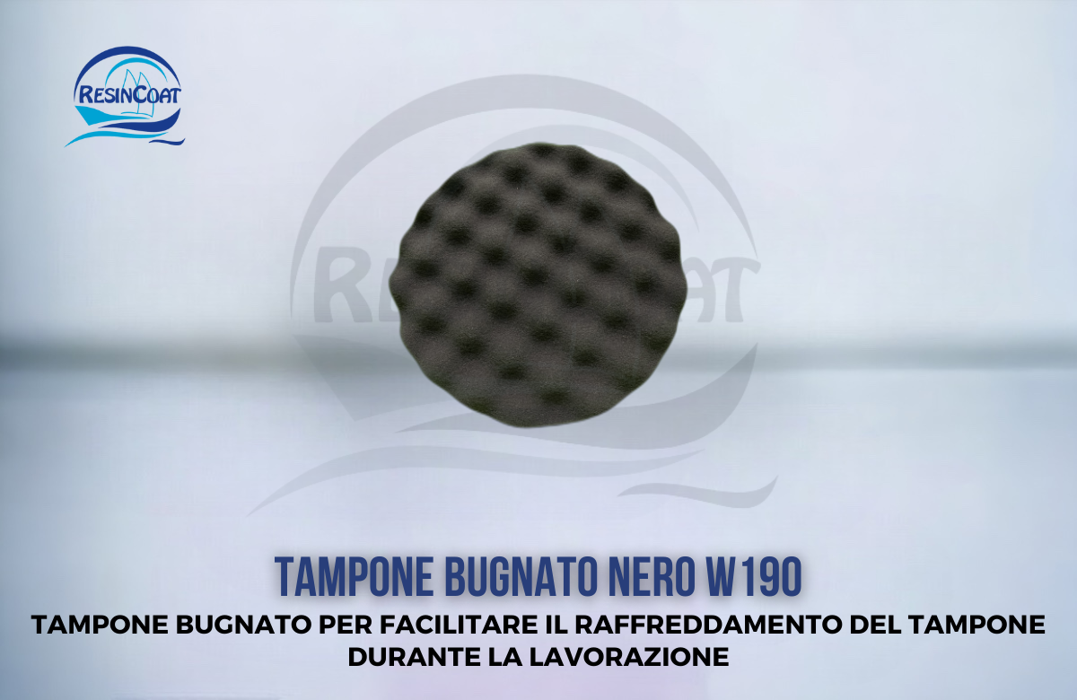 Tampone Lucidatura Nero Corcos W190