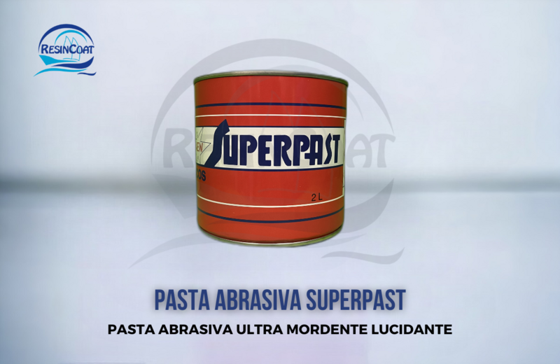 Corcos Pasta Abrasiva Super Past 500 ml Ultra Mordente Lucidante ad Uso Nautico COL.Nero