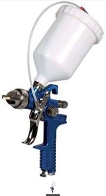 AEROGRAFO H827P serbatoio nylon 600cc