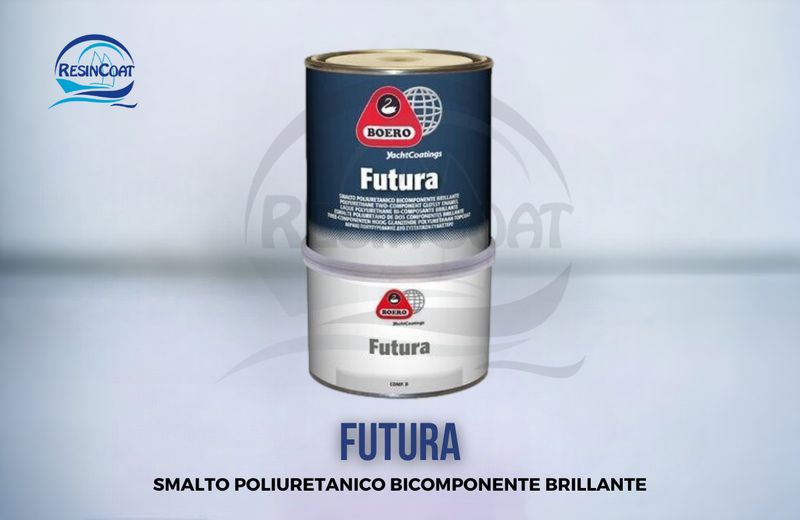 Smalto bicomponente Bianco Brillante Boero Futura