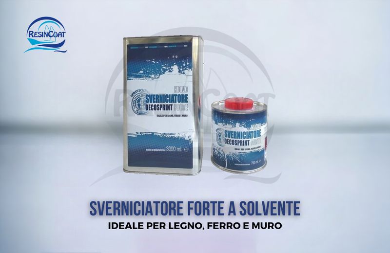 Sverniciatore Forte a Solvente  Ideale Per Ferro Legno