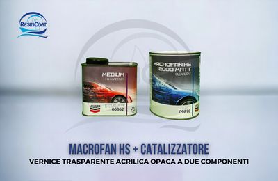 Macrofan HS Trasparente Opaco 09890 LT 1 + CAT. ML 250