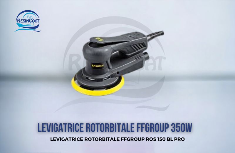 Levigatrice Rotorbitale FFGROUP ROS 150 BL PRO 350W - 46740