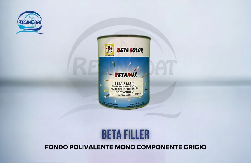 Fondo beta Filler Mono componente 1KG grigio