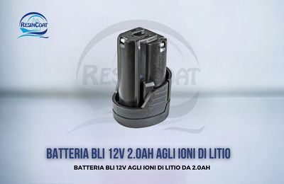 Batteria BLI 12V 2.0AH Agli Ioni Di Litio FF GROUP - 41310 Batteria BLI 12V 2.0AH Agli Ioni Di Litio FF GROUP - 41310