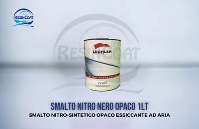 Smalto Nitro Nero Opaco Lechler LT1