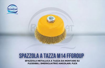 Spazzola a tazza M14 FFGROUP Spazzola a tazza M14 FFGROUP