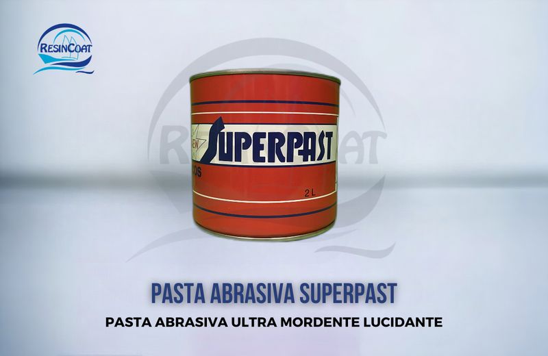 Corcos Pasta Abrasiva Super Past Ultra Mordente Lucidante ad uso Nautico COL.Bianco