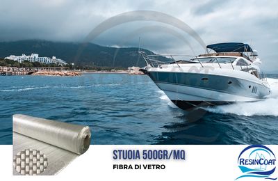 Stuoia 500gr/mq - Fibra di Vetro Stuoia 500gr/mq - Fibra di Vetro