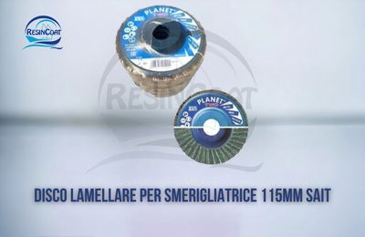 Disco Lamellare Per Smerigliatrice 115MM Sait