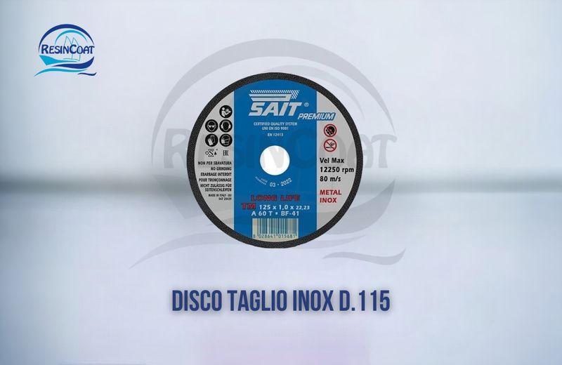 Disco Taglio Inox  D.115