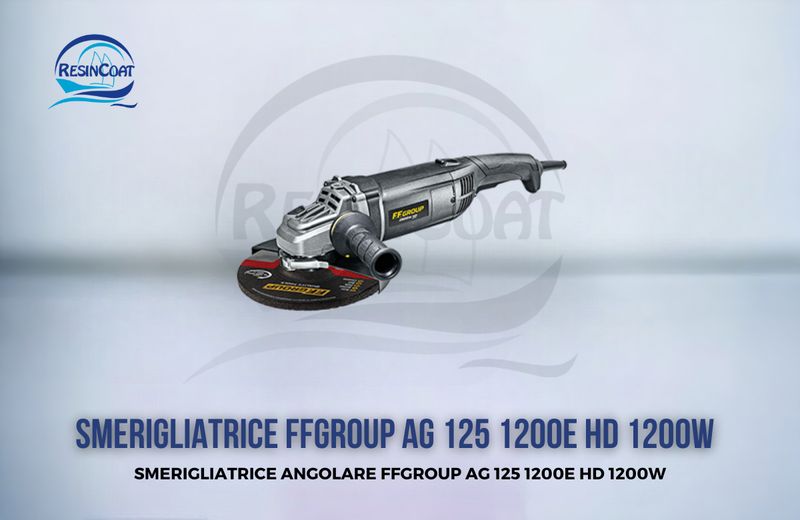 Smerigliatrice FFgroup AG 125 1200E HD 1200W -  44827