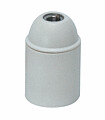 Lamphouder glad E27 wit