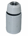 Lamphouder met schroefdraad E14 wit