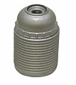 Lamphouder met schroefdraad E27 zilver