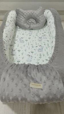 Conejitos en Gris