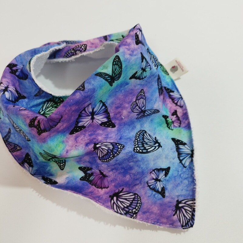 Bandana 0/9 Meses Mariposa