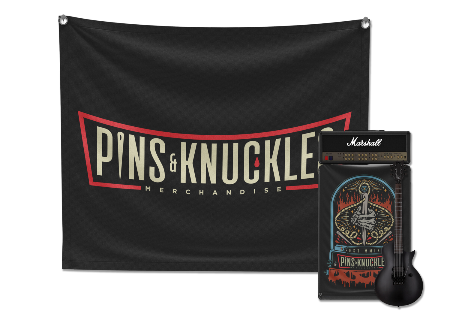 BACKDROPS + 2 FREE AMP THROWS