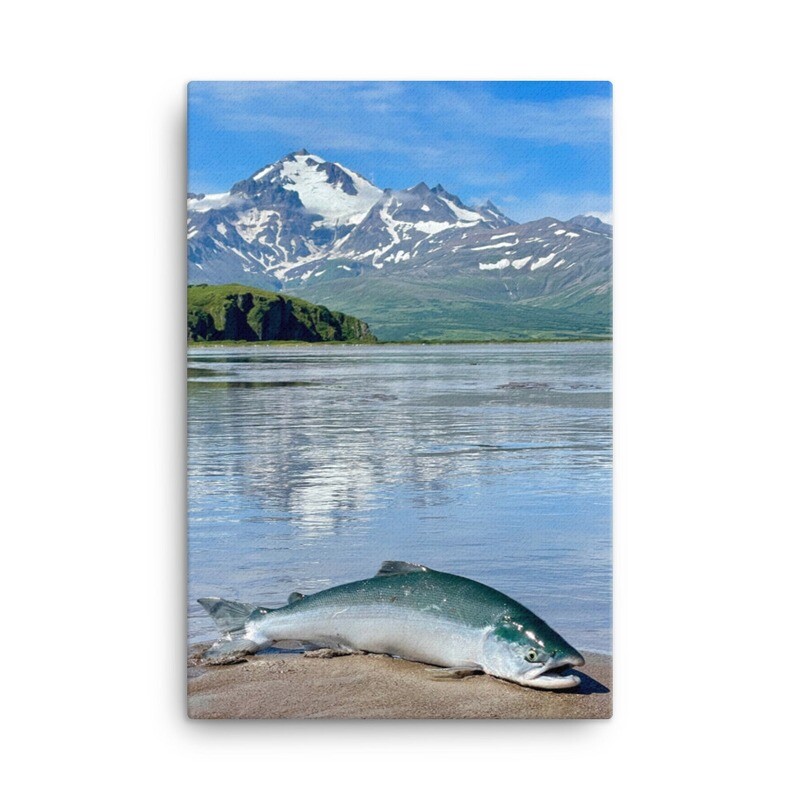 Fish on the Beach Canvas