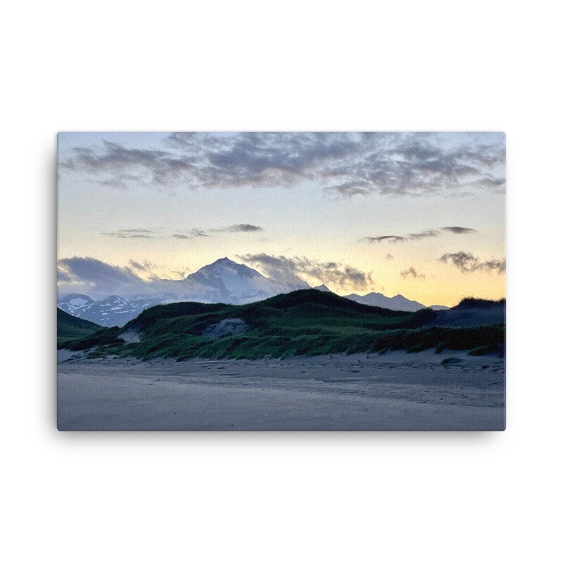 Sunrise by the Mountains Canvas